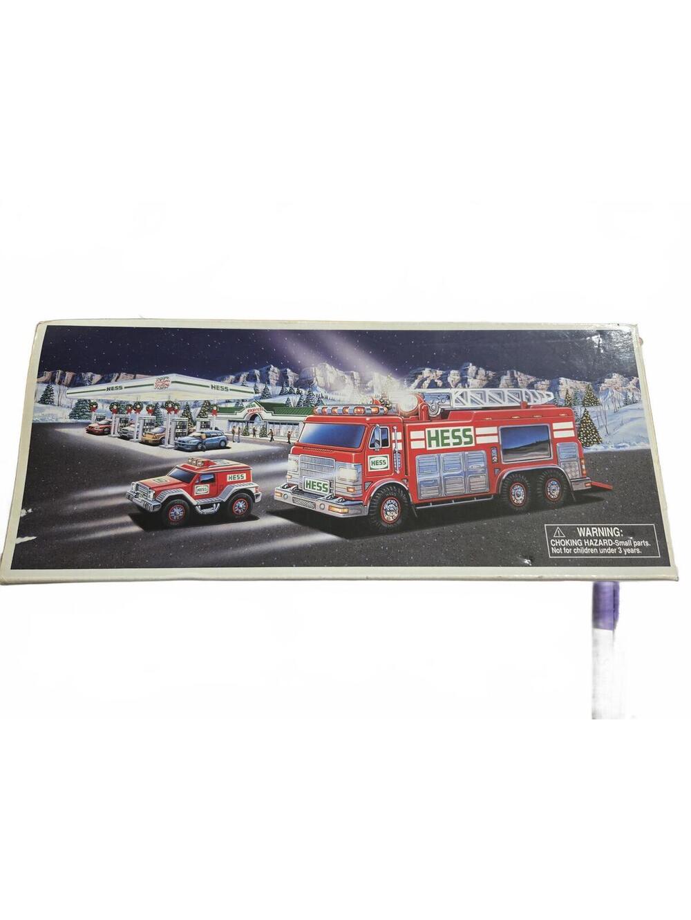 Hess Rescue Vehicle Toy Set with Sound and Flashing Lights